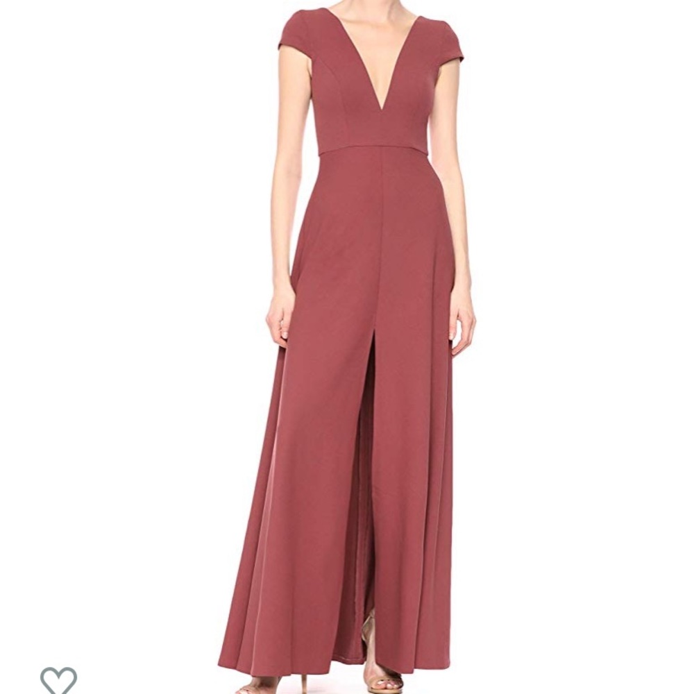 Cara Jenny Yoo Bridesmaids Dress in Cinnamon Rose
